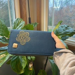 Vintage Haiku Wristlet